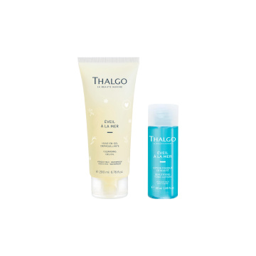  Дуэт Очищение Eveil a La Mer: Гель-масло + Тонизирующий лосьон, 450 мл 